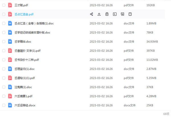 六壬六部大集合