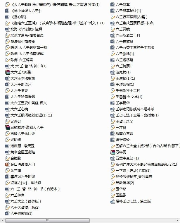 六壬六部大集合