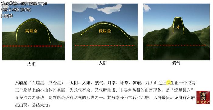 风水寻龙点穴东灵易占形峦风水精华171集